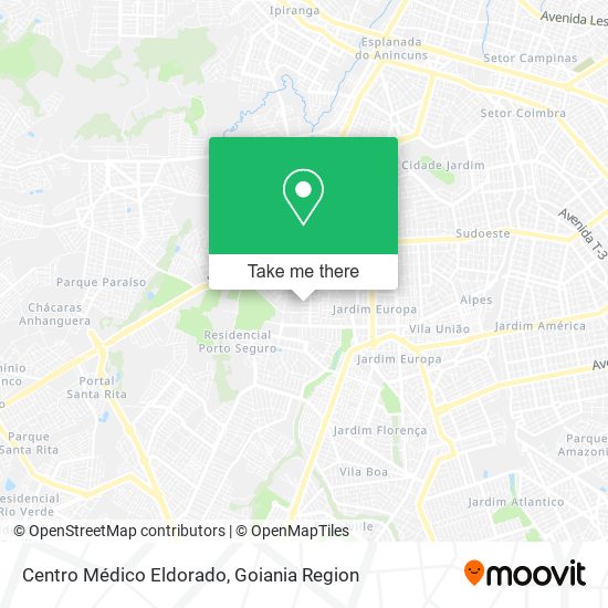 Centro Médico Eldorado map