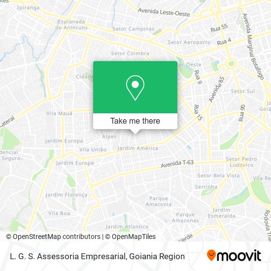 L. G. S. Assessoria Empresarial map