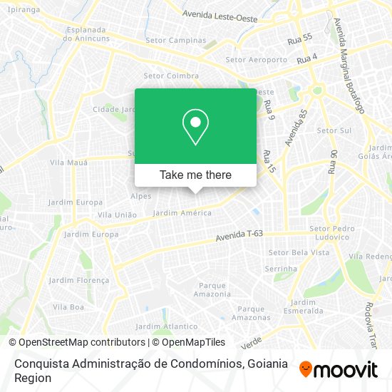 Conquista Administração de Condomínios map