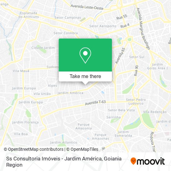Ss Consultoria Imóveis - Jardim América map