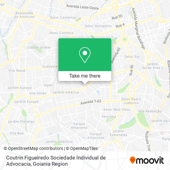 Coutrin Figueiredo Sociedade Individual de Advocacia map