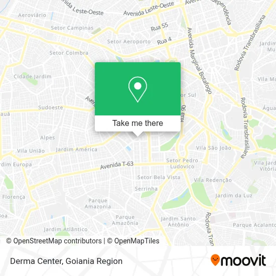 Derma Center map