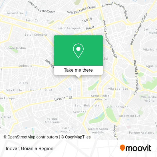 Inovar map
