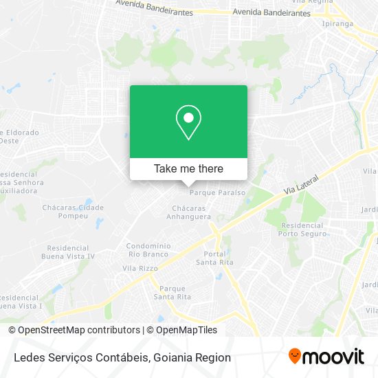 Ledes Serviços Contábeis map