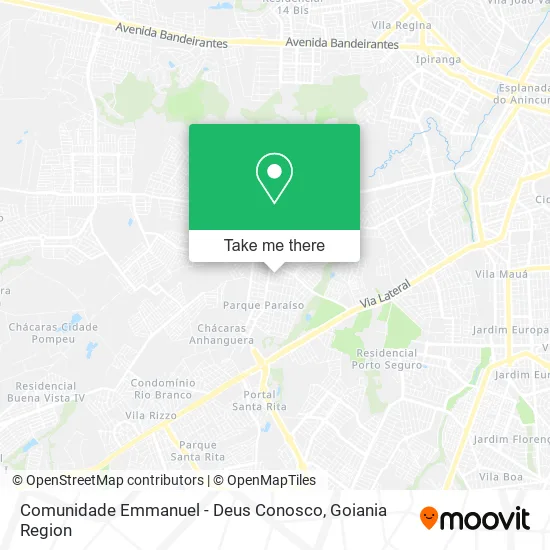 Comunidade Emmanuel - Deus Conosco map