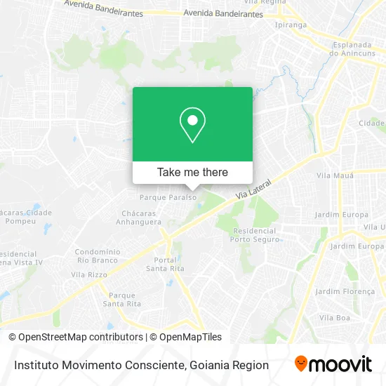 Instituto Movimento Consciente map