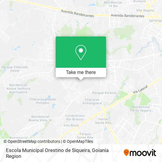 Escola Municipal Orestino de Siqueira map
