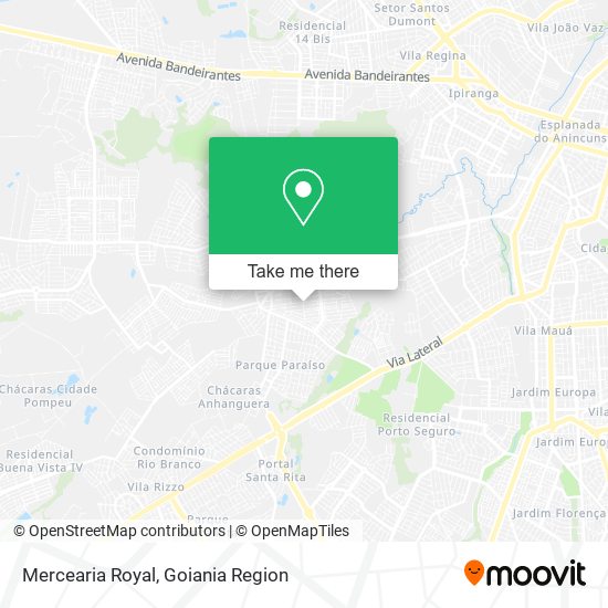 Mapa Mercearia Royal