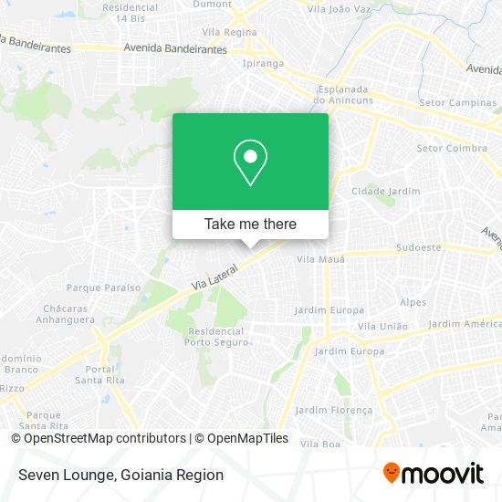 Mapa Seven Lounge