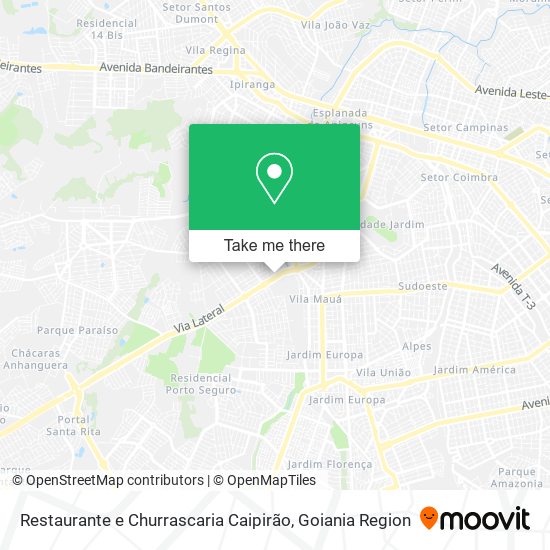 Restaurante e Churrascaria Caipirão map