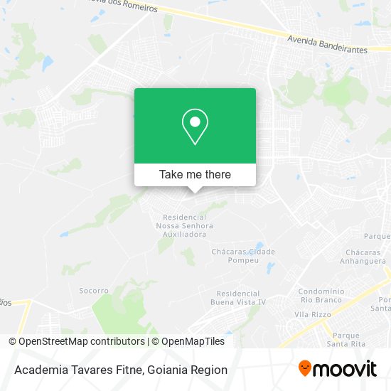 Academia Tavares Fitne map