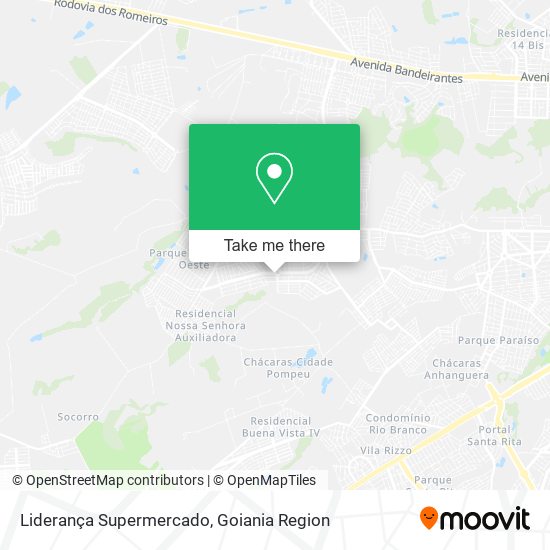 Mapa Liderança Supermercado