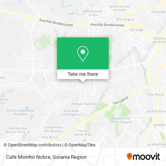 Café Moinho Nobre map