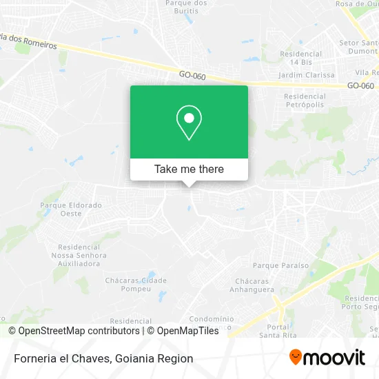 Forneria el Chaves map