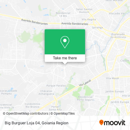 Mapa Big Burguer Loja 04