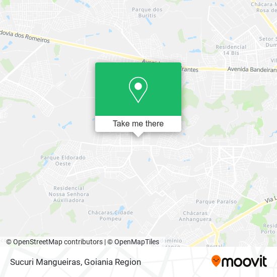 Sucuri Mangueiras map