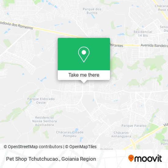 Pet Shop Tchutchucao. map