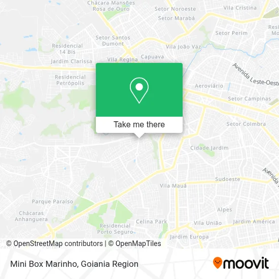 Mini Box Marinho map
