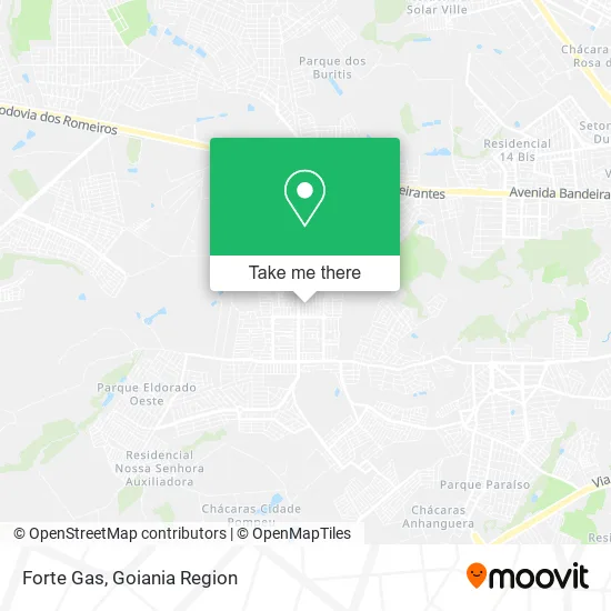 Forte Gas map