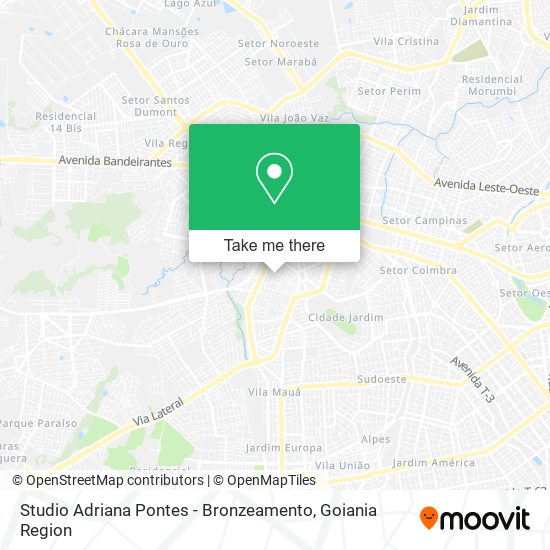Studio Adriana Pontes - Bronzeamento map