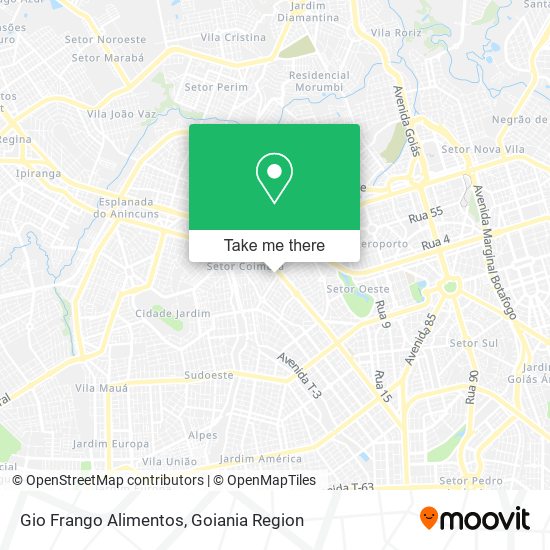 Gio Frango Alimentos map