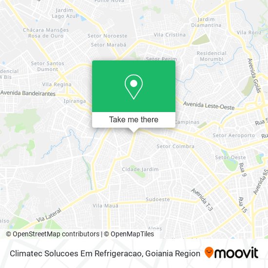 Climatec Solucoes Em Refrigeracao map