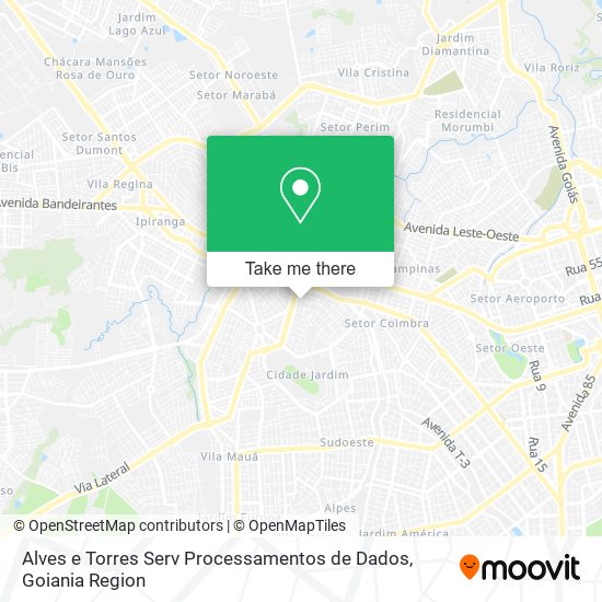 Alves e Torres Serv Processamentos de Dados map