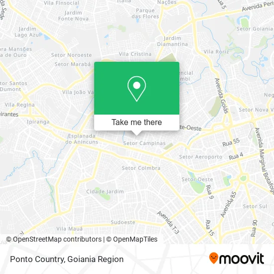 Ponto Country map