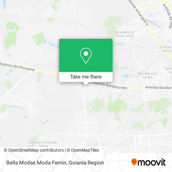 Bella Modas Moda Femin map