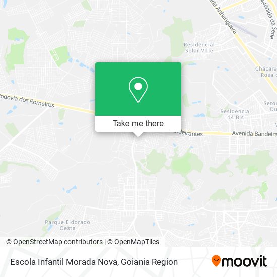 Mapa Escola Infantil Morada Nova