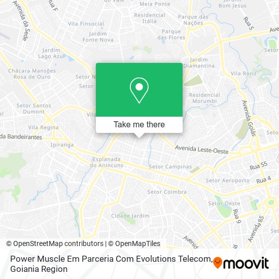 Power Muscle Em Parceria Com Evolutions Telecom map
