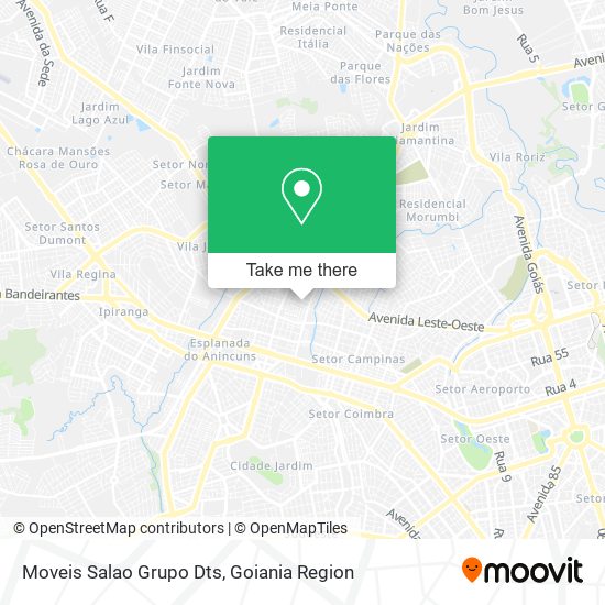 Mapa Moveis Salao Grupo Dts