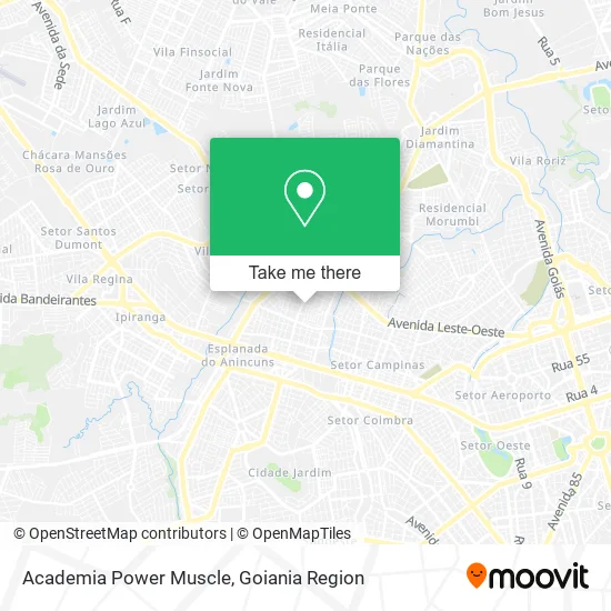 Academia Power Muscle map