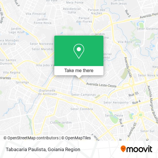 Tabacaria Paulista map