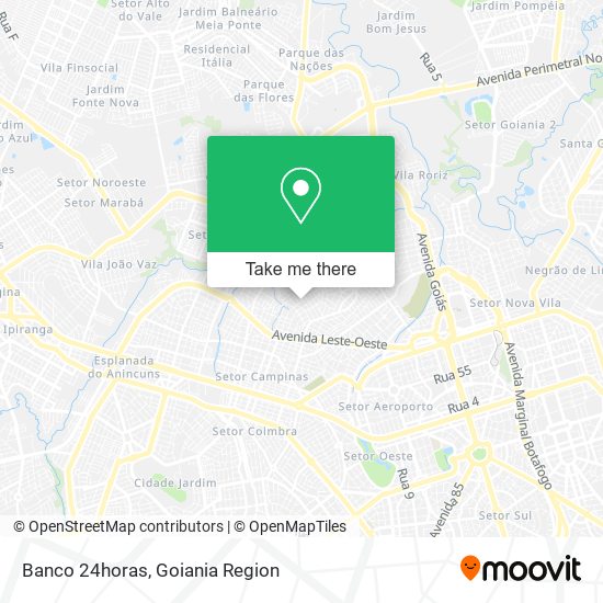 Banco 24horas map