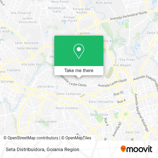 Seta Distribuidora map