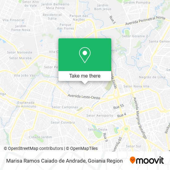 Marisa Ramos Caiado de Andrade map