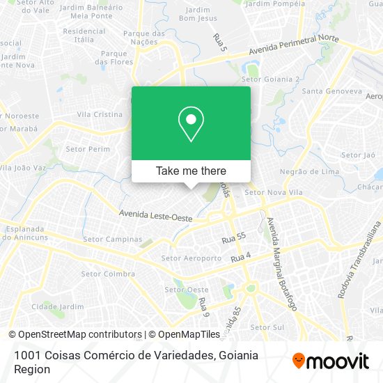1001 Coisas Comércio de Variedades map