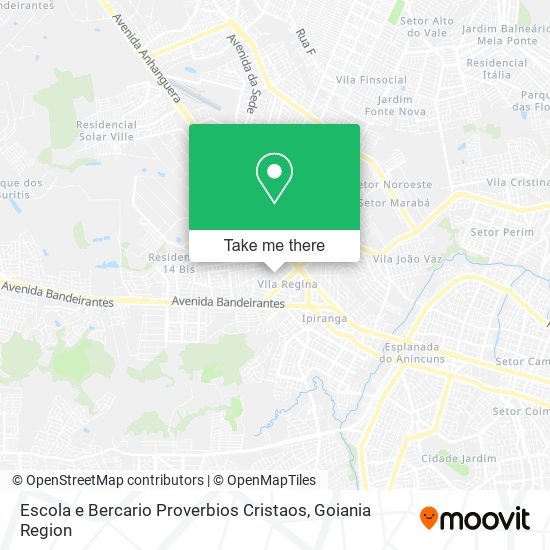 Escola e Bercario Proverbios Cristaos map