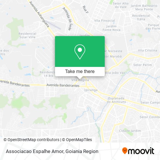 Associacao Espalhe Amor map