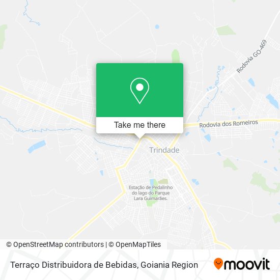 Terraço Distribuidora de Bebidas map