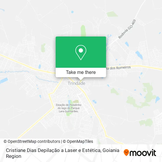 Cristiane Dias Depilação a Laser e Estética map