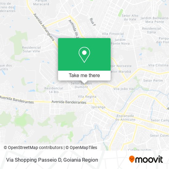 Mapa Via Shopping Passeio D