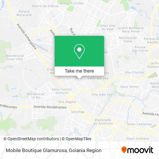 Mobile Boutique Glamurosa map