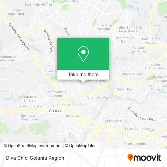 Diva Chic map