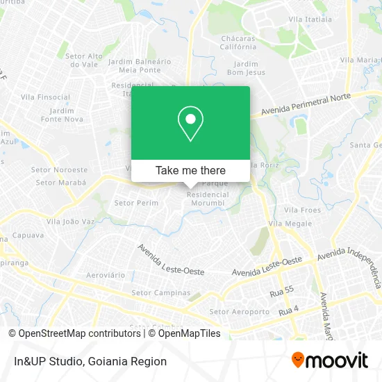 In&UP Studio map