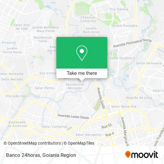 Banco 24horas map