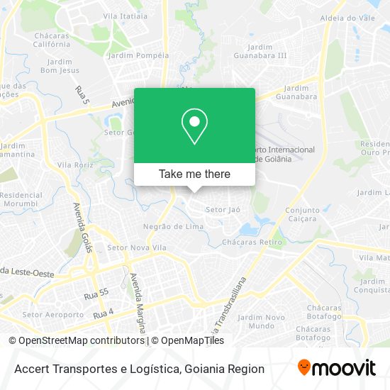 Accert Transportes e Logística map