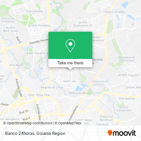 Banco 24horas map