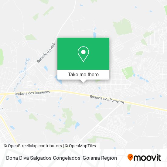 Dona Diva Salgados Congelados map